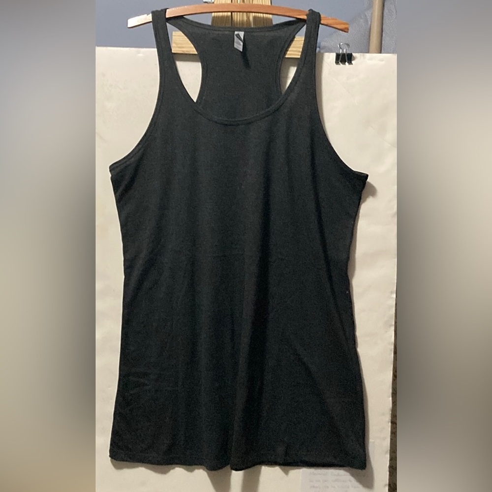🐸 NWOT Women’s Dark Grey 2X/XXL Tank Shirt/COVERUP/Minidress by Next Level